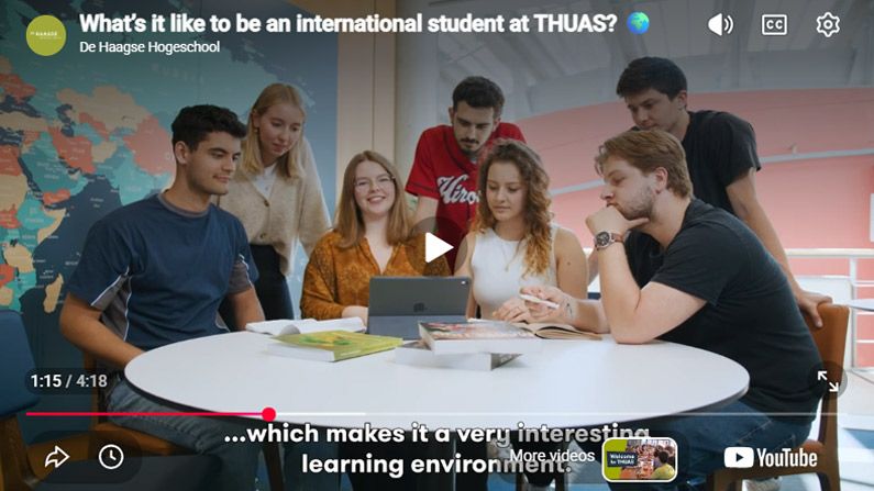 Play Video - Welcome to THUAS